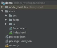node+express搭建服务器环境