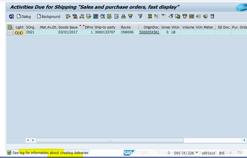 SAP SD SO里‘Complete Delivery’勾选情况下的VL01G和VL01N-阿里云开发者社区