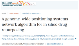 Nat. Commun | 用于全基因组药物重定位的系统网络算法