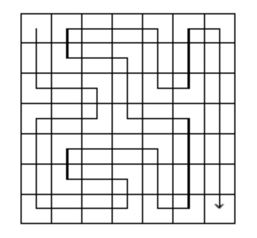 【算法 | 实验6-1】n*n的网格，从左上角开始到右下角结束遍历所有的方块仅一次，总共有多少种不同的遍历路径