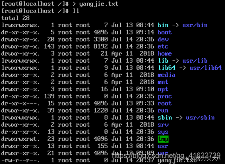 Linux创建空白文件