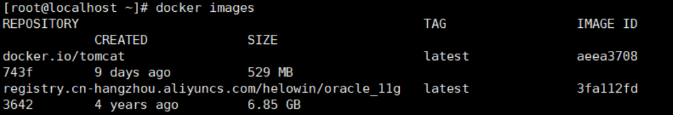 Docker安装Oracle数据库
