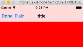 iOS开发UINavigation系列二——UINavigationItem（二）