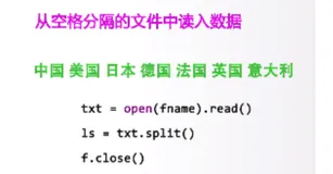 【Python】一维数据与二维数据