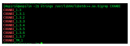 Error: /usr/lib64/libstdc++.so.6: version `CXXABI_1.3.8‘ not found (required by /usr/anaconda3/bin/）