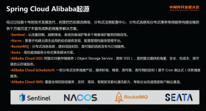 Spring Cloud Alibaba 生态发展和近期规划