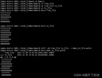patch 修补文件命令