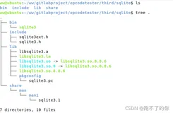 本地数据库 sqlite3 编译和使用