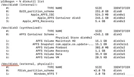 Mac移动硬盘直接拔掉后，再插上无法显示的解决办法
