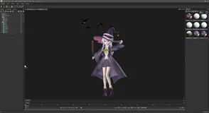 3D游戏角色动画——Elaina(全流程人物建模)