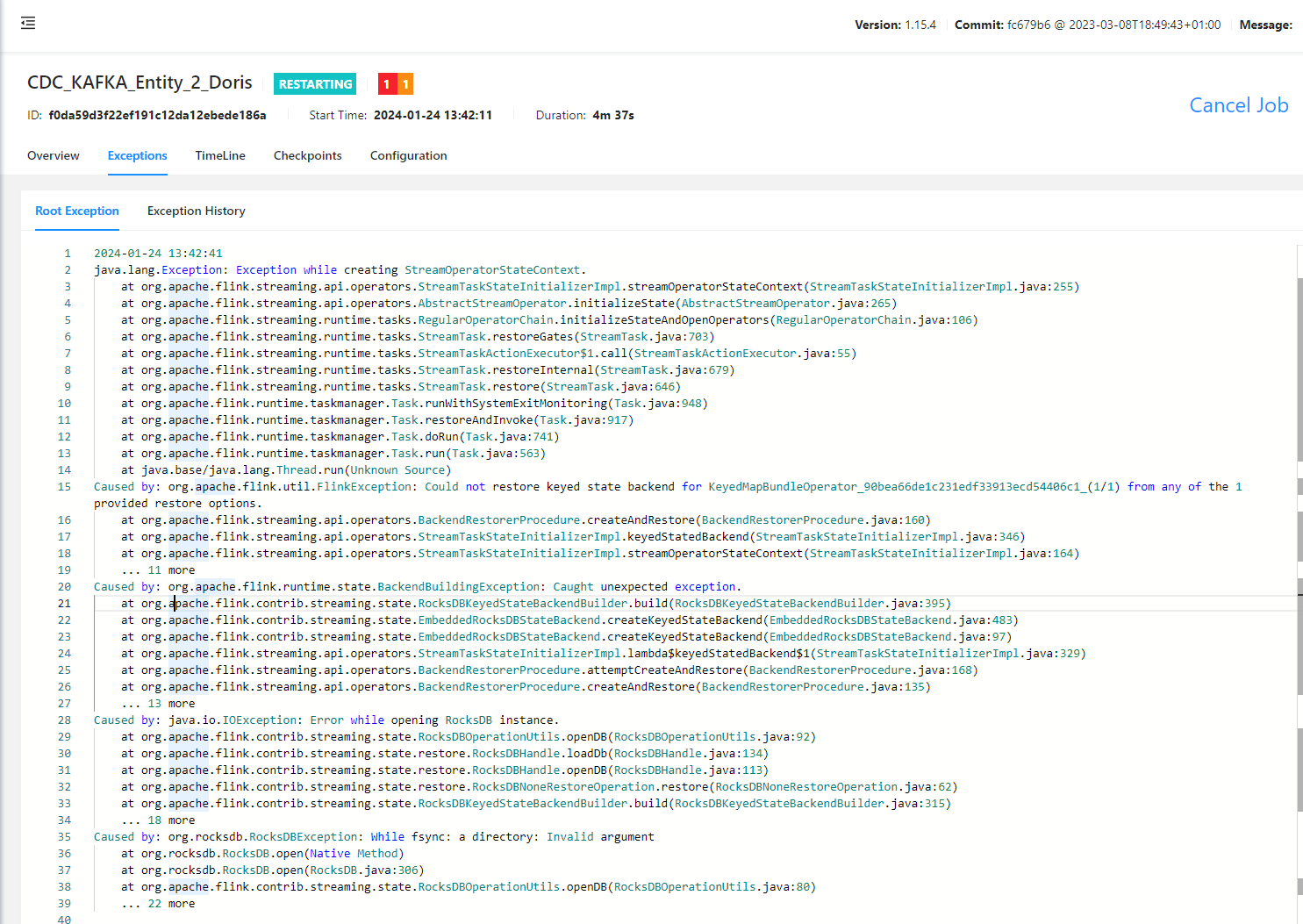 flink cdc 算法问题之low hign点位有重叠如何解决