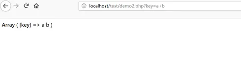 php中$_GET如何读取带+号的字符串: 比如URL中&c=a+b,用$_GET[c]读取到的值是等于'a b',而不是'a+b',为什么?...