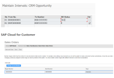 SAP CRM和C4C的订单Number range