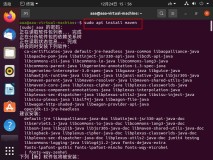 Ubuntu20安装maven并切换阿里镜像源