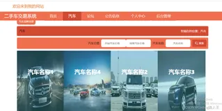 基于SpringBoot+MybatisPlus+vue的为二手车交易市场管理系统