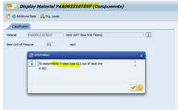 SAP MM 启用批次管理的物料，在分类视图里指派023类型分类不是必须的