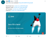 JDK 18 / Java 18 正式发布：九项 JDK 增强