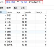 Mysql查询语句之连表查询和增删改查语句补充