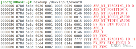 嵌入式linux/鸿蒙开发板(IMX6ULL）开发（十五）输入系统应用编程（下）
