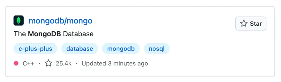 2024年向量数据库推荐榜单之MongoDB