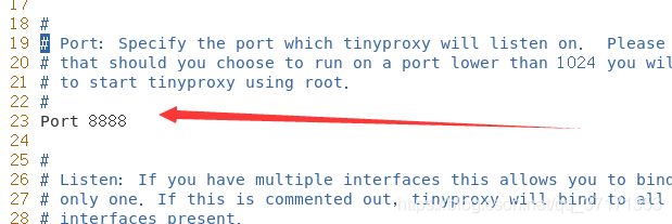 linux使用tinyproxy代理上网