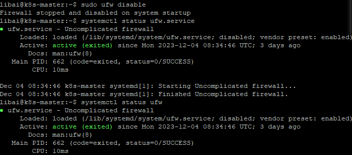 Ubuntu使用systemctl stop与ufw disable彻底关闭防火墙-开发者社区-阿里云
