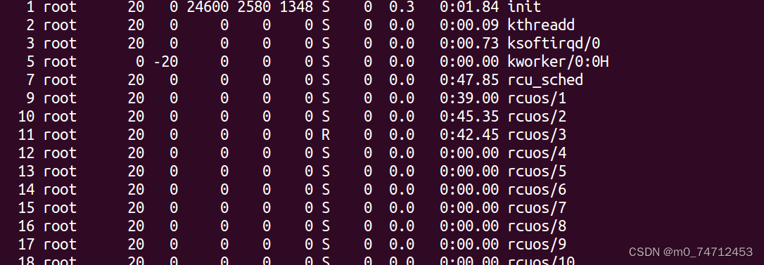 linux进程基本知识