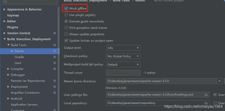 IDEA离线使用本地maven仓库