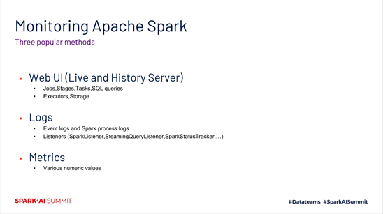 Apache Spark 3.0对Prometheus监控的原生支持