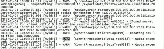 Shell 客户端：quota 限制&amp;其他命令|学习笔记