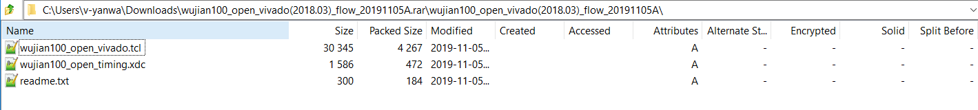 在 Vivado 中综合 wujian100 全记录