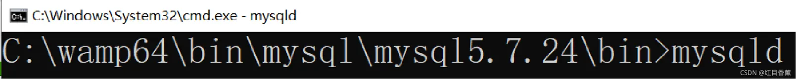 WAMP中的MySQL设置密码(默认密码为空)