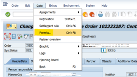 SAP PM 初级系列18 - 为维修工单分配Permit