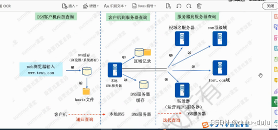 DNS的解析过程(知识点总结)