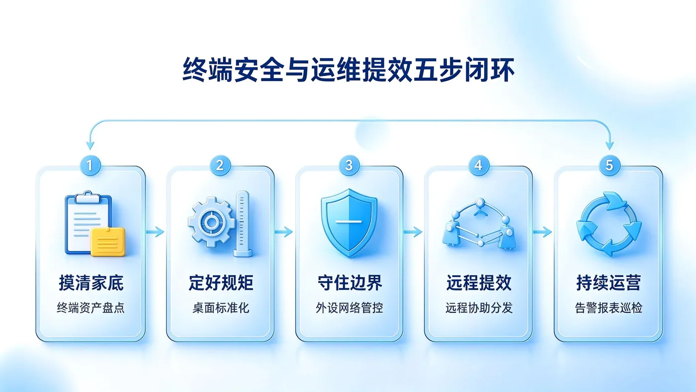 正文配图-终端安全与运维提效五步闭环（浅蓝版）.jpg