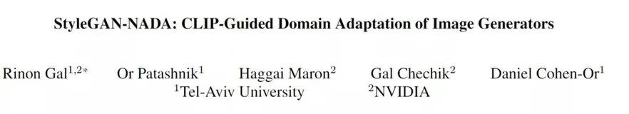 英伟达的实习生提出零样本风格迁移：多模态CLIP玩出花，只用文本就能干CV的活！