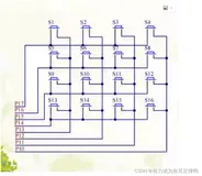 单片机:矩阵按键(行列法和线翻转法都有)