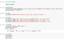 Python3连接PostgreSQL（10.5）数据库
