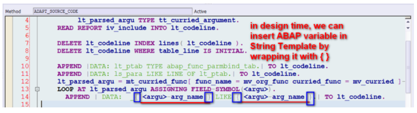 ABAP，Java，JavaScript里的字符串模板String Template