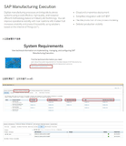 SAP MES接收生产订单及工艺路线