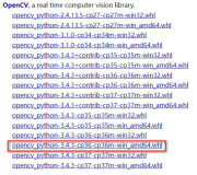 Windows10+Python3.6（Anaconda3）+OpenCV3.4安装配置