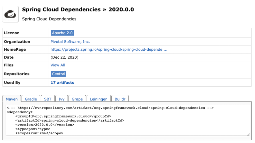 Spring Cloud 2020.0.0 正式发布，全新颠覆性版本！