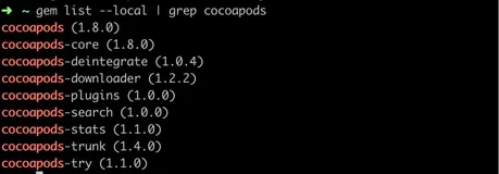 重装Cocoapods遇到的问题