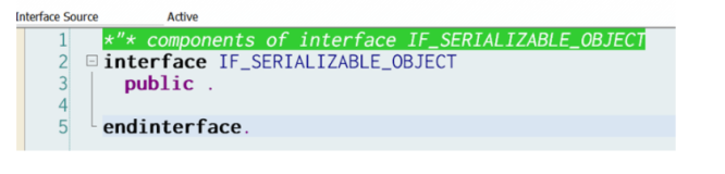 ABAP和Java的tag(marker) interface