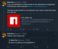 当 Vue 只有 5kb：尤雨溪发布新作 petite-vue，针对渐进增强进行优化