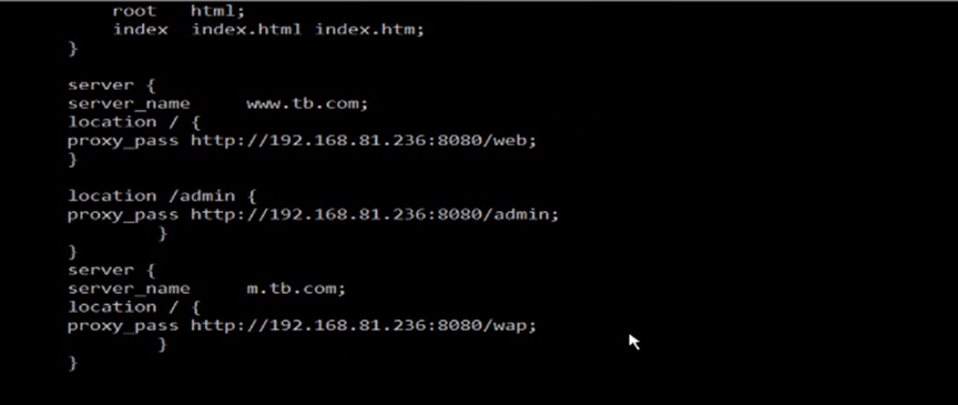 Nginx反向代理/location/URL重写功能实战