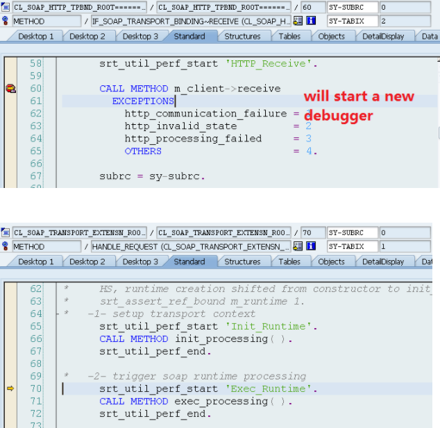ABAP SOAMANAGER暴露的函数function module，以web service方式执行的运行时细节