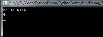 c#调用python脚本函数
