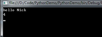 c#调用python脚本函数