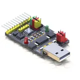 可编程 USB 转串口适配器开发板连接计算机使用S2STool工具 